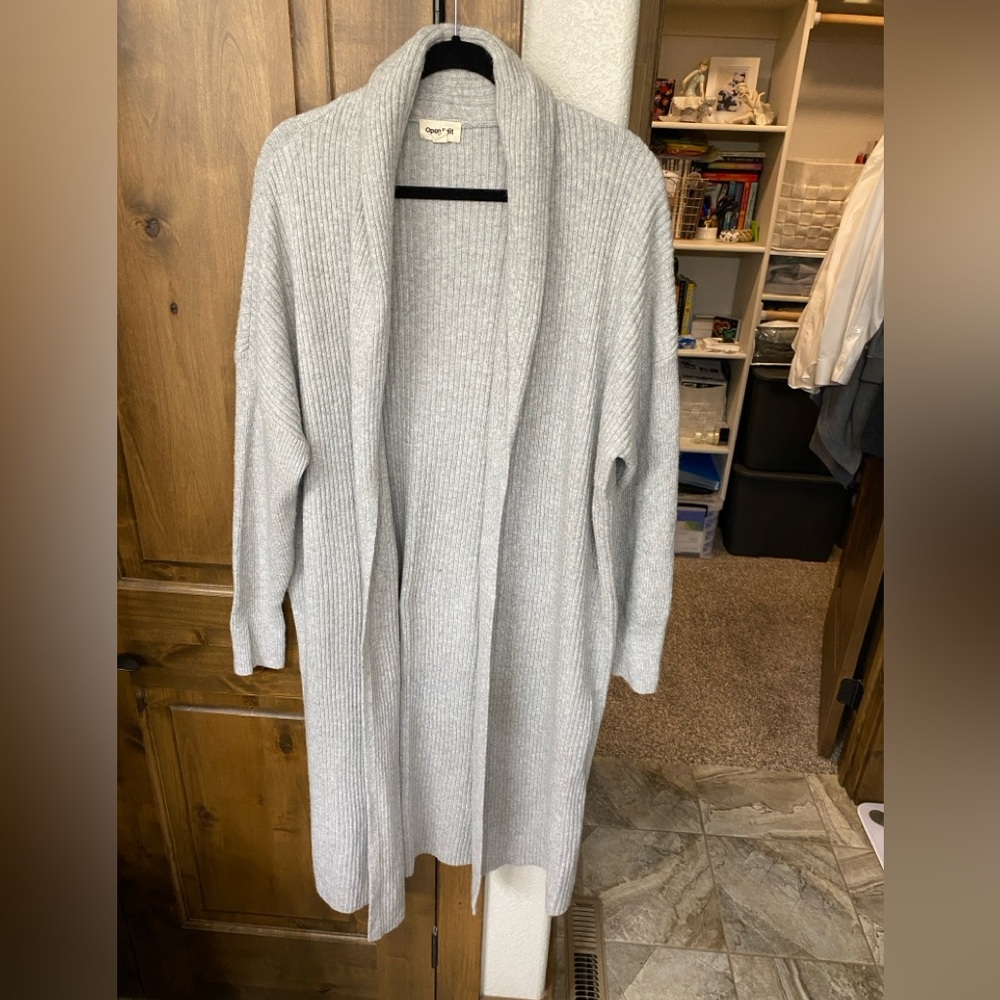 Long “Robe-like” Cardigan